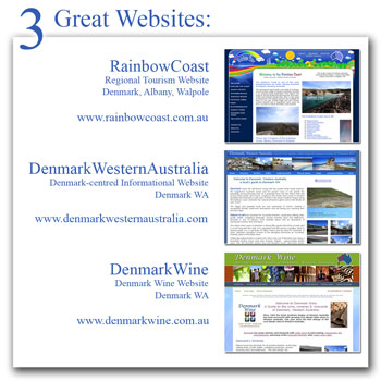 Rainbow Coast Web design